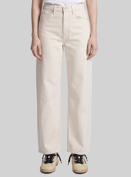 Mother The Half-pipe Jeans Cream