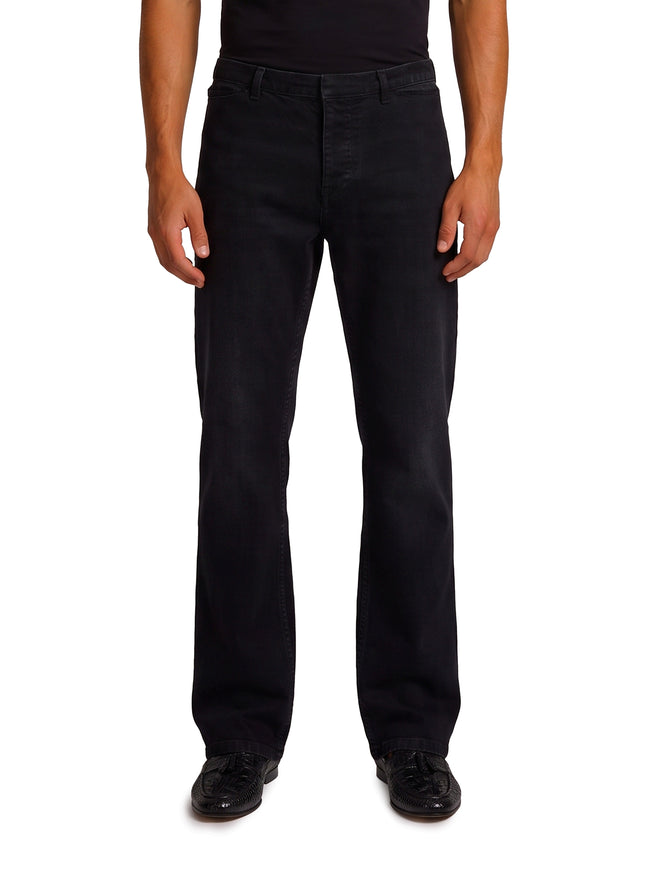 Gucci Stretch Cotton Denim Trousers Black
