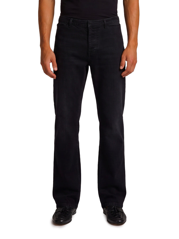 Gucci Stretch Cotton Denim Trousers Black