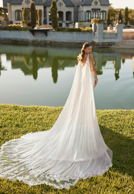 Rosa Clará Elita Wedding Dress – Stretch Crêpe Mermaid with Lace