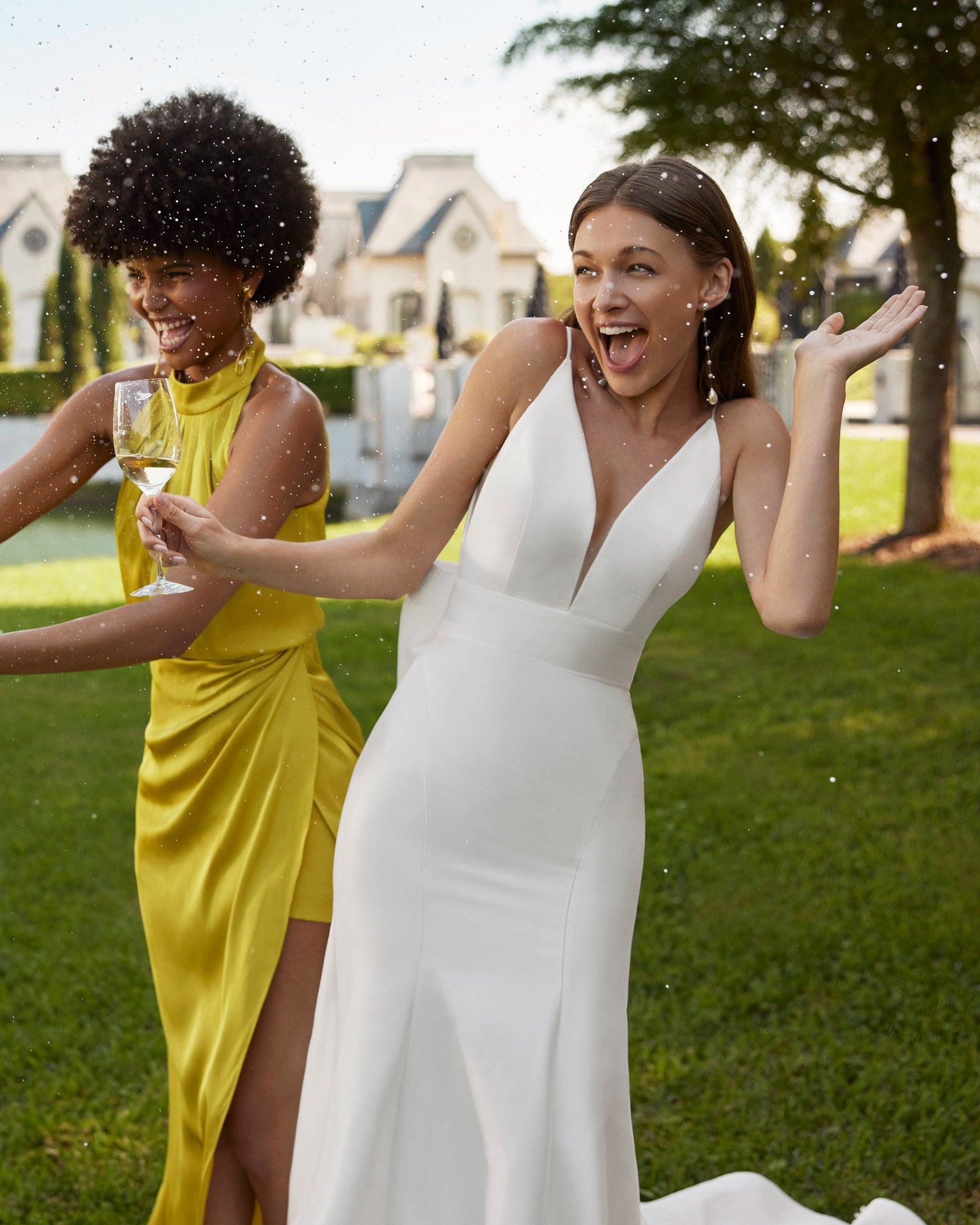 Rosa Clar Esther Wedding Dress | Stretch Mikado Mermaid with Bow, US 4 Rosa Clar Esther Wedding Dress | Stretch Mikado Mermaid with Bow, US 4