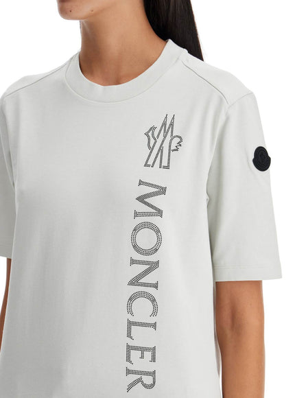 Moncler textured logo t-shirt