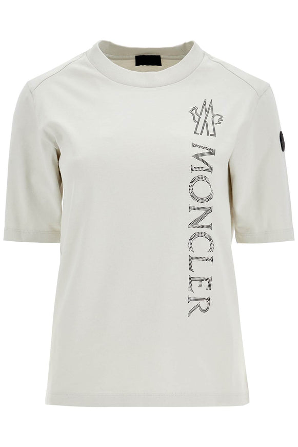 Moncler textured logo t-shirt