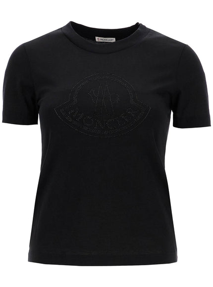 Moncler 'logo rhinestone t-shirt