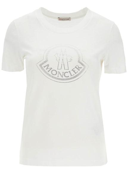 Moncler 'logo rhinestone t-shirt