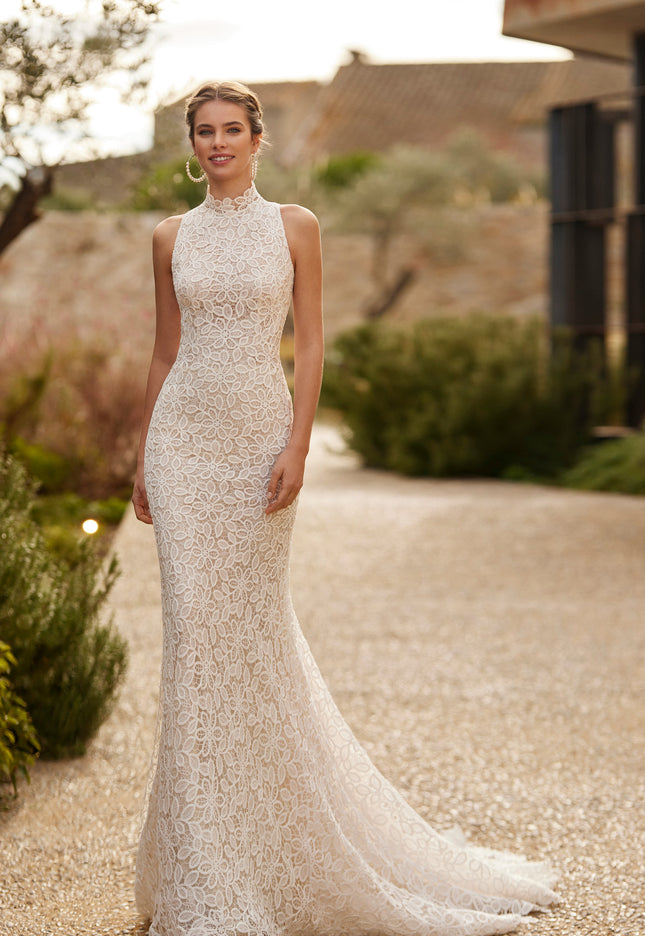 Rosa Clará Boheme Dublin Mermaid Wedding Dress
