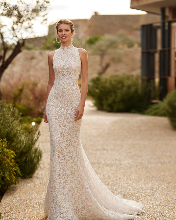 Rosa Clará Boheme Dublin Mermaid Wedding Dress