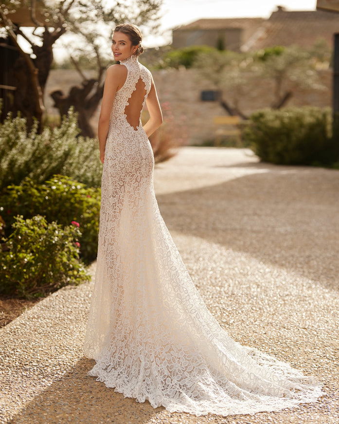 Rosa Clará Boheme Dublin Mermaid Wedding Dress