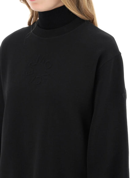 Moncler crewneck sweatshirt with emb