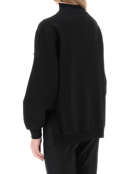 Moncler crewneck sweatshirt with emb