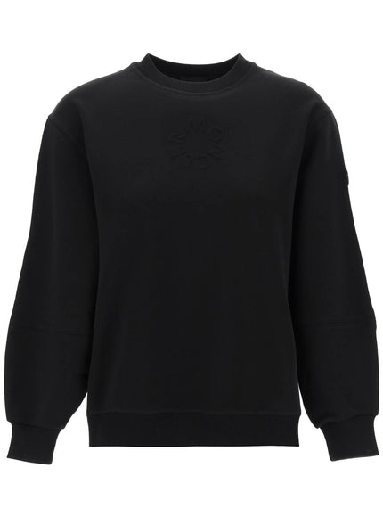 Moncler crewneck sweatshirt with emb