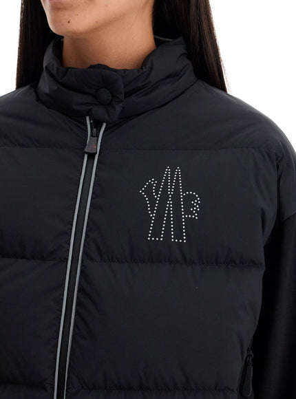 Moncler Grenoble technical jersey down jacket