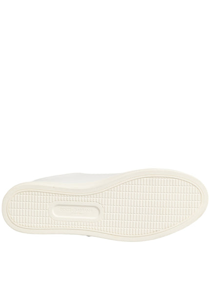 Dolce & Gabbana Heart Patch Leather Sneakers