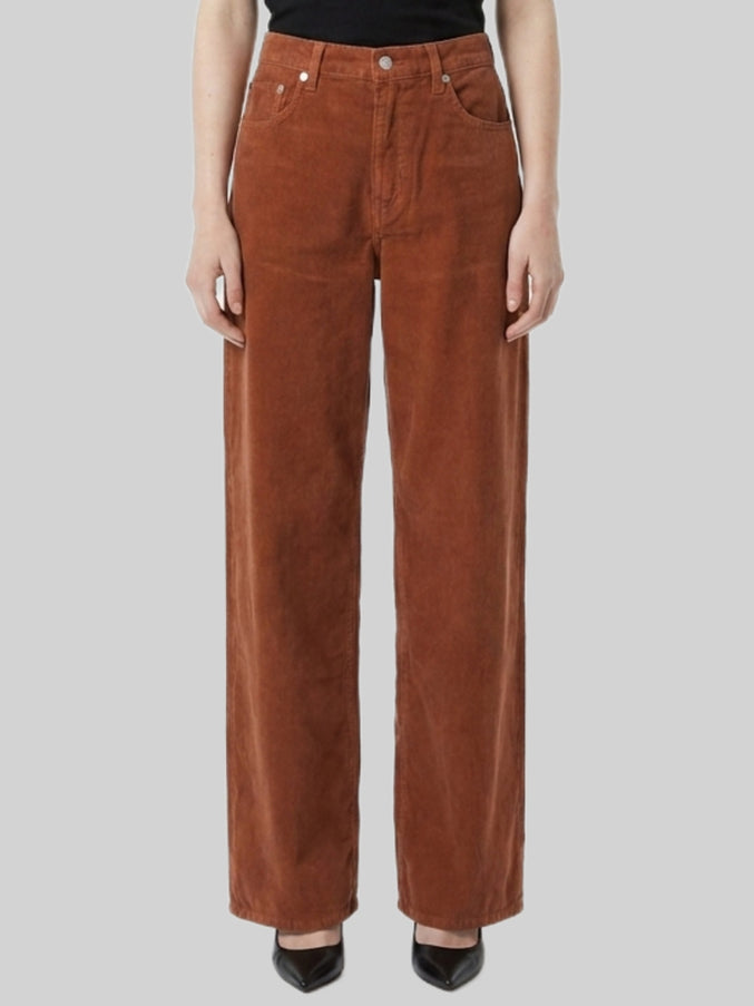 Haikure Bethany Velvet Pier Jeans Brown