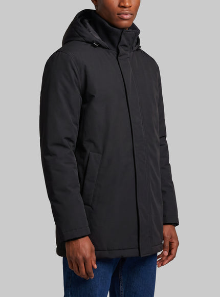 Herno Black Knit-collar Jacket