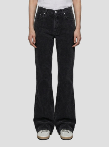 Haikure Clara Velvet Pier Jeans Black