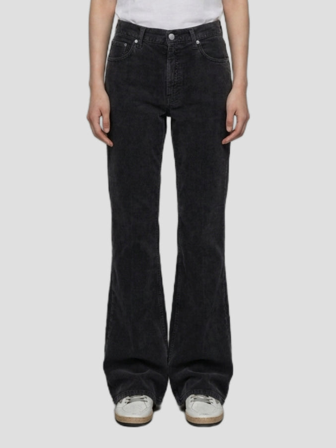 Haikure Clara Velvet Pier Jeans Black