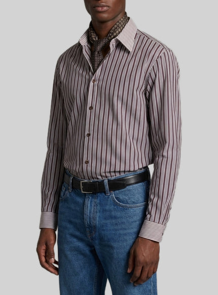 Saint Laurent Winchester Striped Shirt