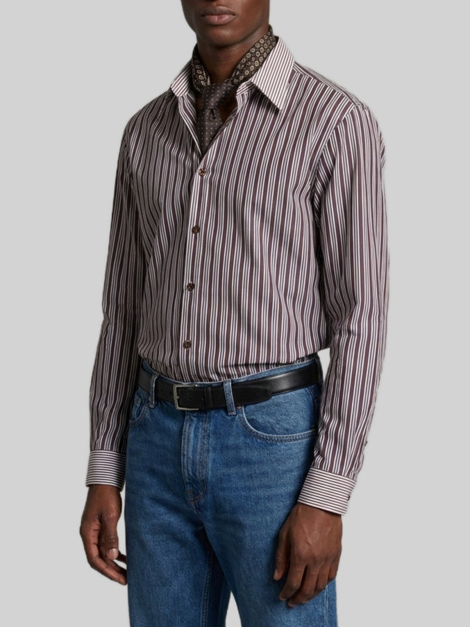 Saint Laurent Winchester Striped Shirt
