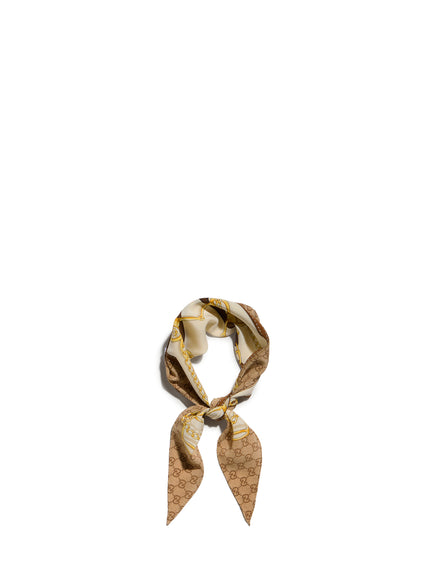 Gucci Printed Silk Twill Diamond Scarf