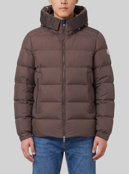 Moncler Orvelle Midi Down Jacket Brown