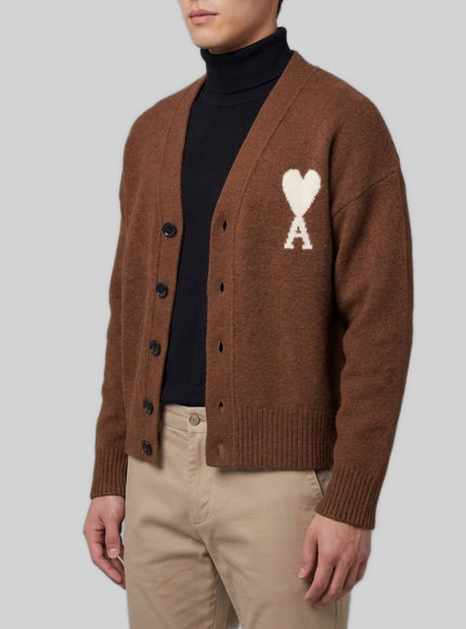 Ami Paris Ami De Coeur Cardigan
