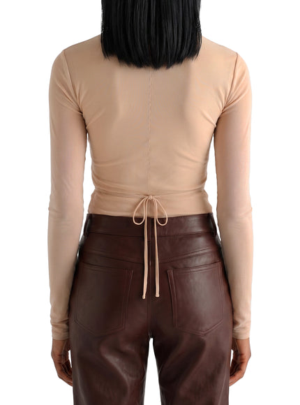 Lemaire Powder Ballerina Wrap Top