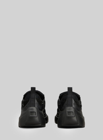 Roger Vivier Viv' On The Run Sneakers In Leather And Fabric