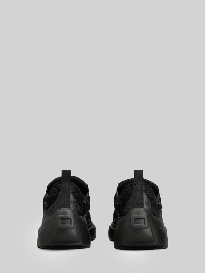 Roger Vivier Viv' On The Run Sneakers In Leather And Fabric
