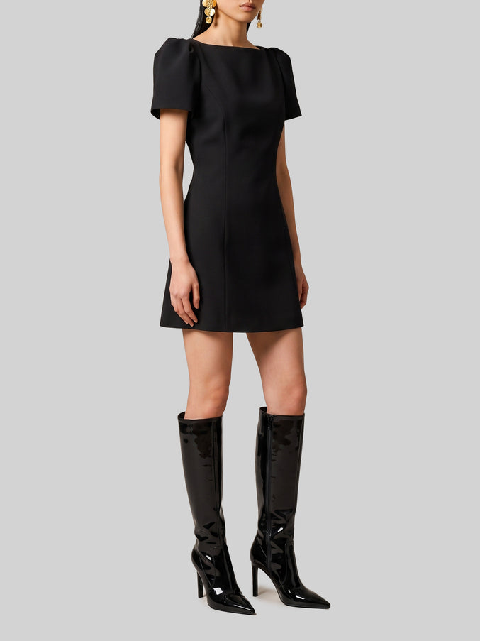 Sutton New York Double Crepe Mini Dress
