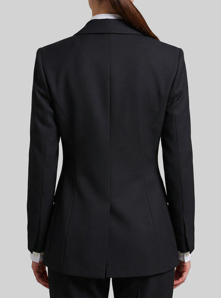 Sutton New York Single-breasted Technical Fabric Jacket