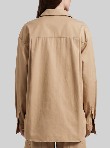 The Frankie Shop Peri Cotton Shirt