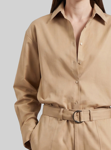 The Frankie Shop Peri Cotton Shirt