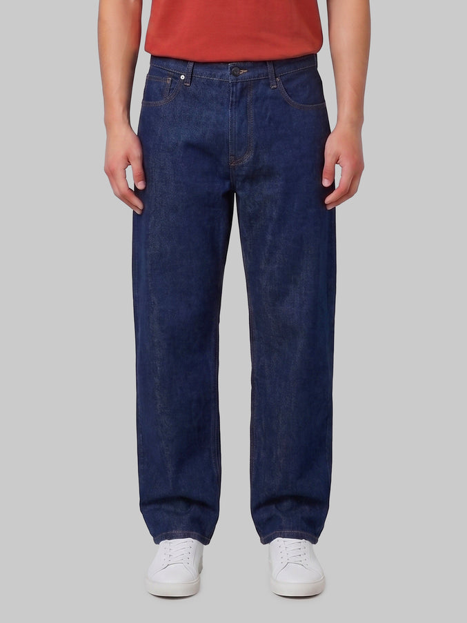 Stone Island Indigo Loose Jeans Blue