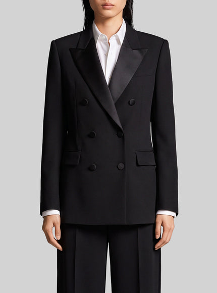 Sutton New York Black Tuxedo Jacket Black