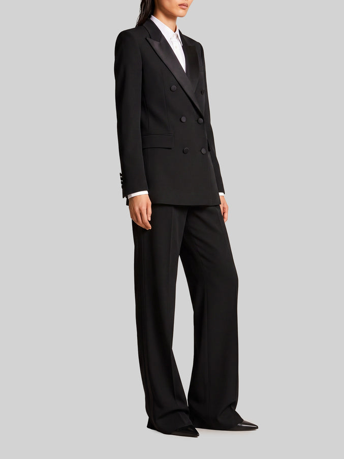 Sutton New York Black Smoking Trousers