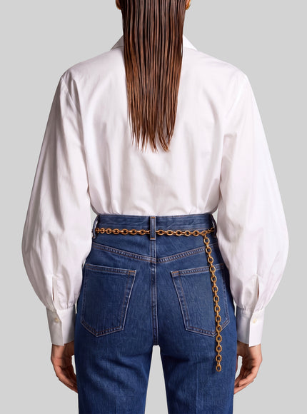 Sutton New York Cotton Poplin Blouse