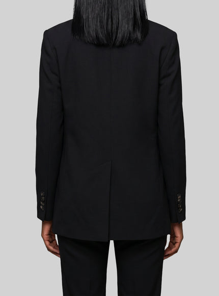 Sutton New York Double-breasted Black Jacket