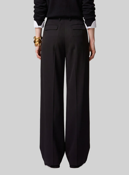 Sutton New York Light Stretch Canvas Pants In Black