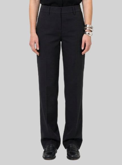 Sutton New York Anthracite Stretch Canvas Trousers Grey