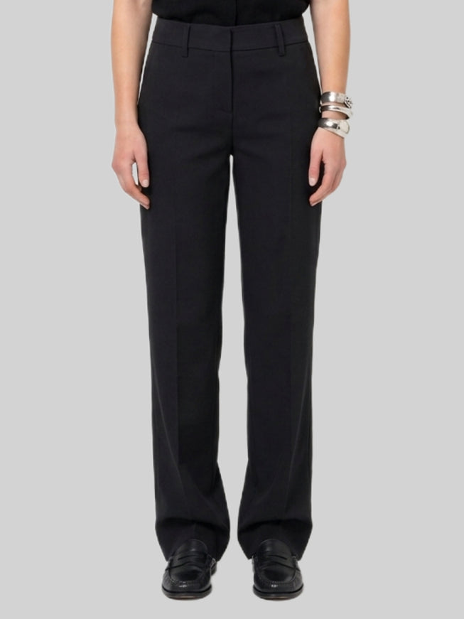 Sutton New York Anthracite Stretch Canvas Trousers Grey
