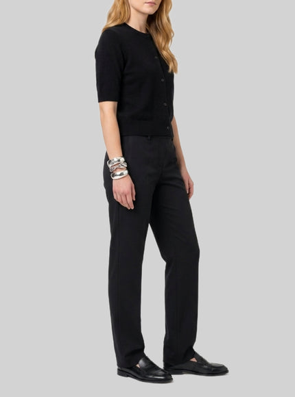 Sutton New York Anthracite Stretch Canvas Trousers
