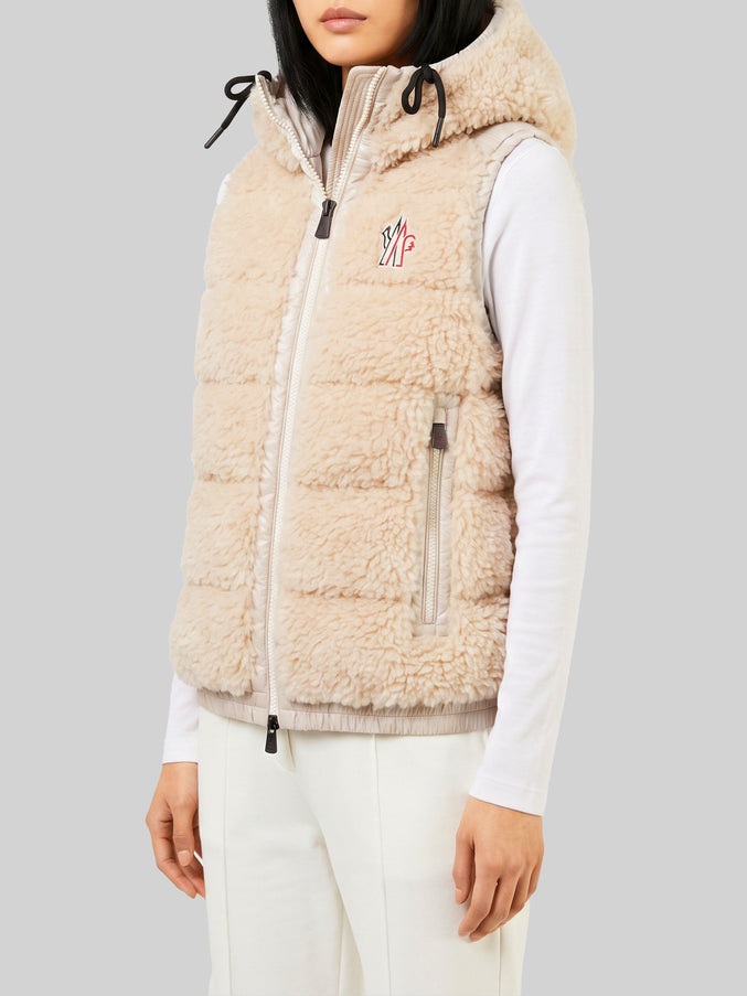 Moncler Grenoble Teddy Fleece Gilet