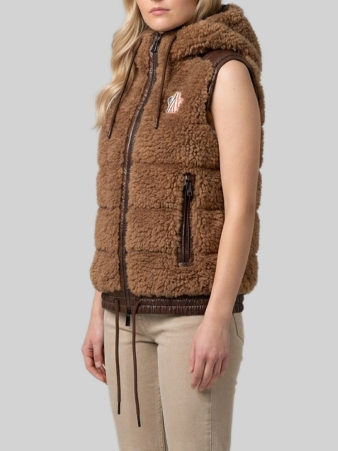 Moncler Grenoble Teddy Fleece Gilet