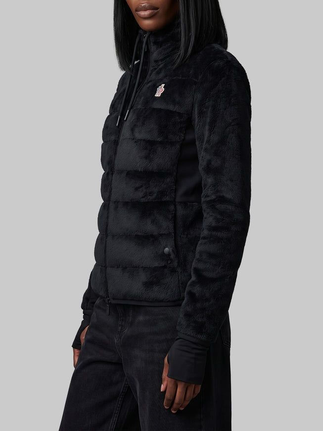 Moncler Grenoble Plush-effect Padded Sweatshirt