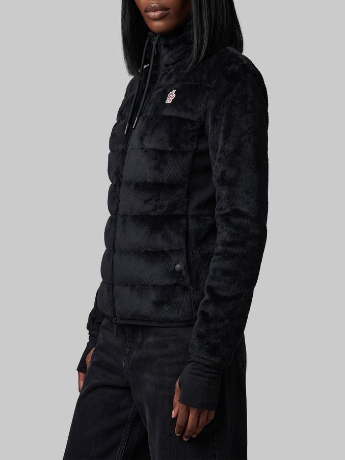 Moncler Grenoble Plush-effect Padded Sweatshirt