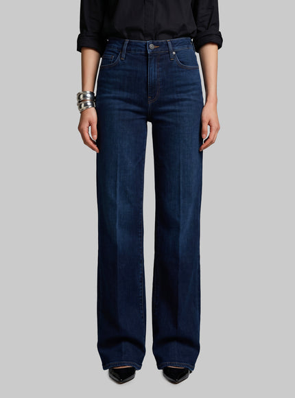 Mother The Roller Sneak Jeans Blue