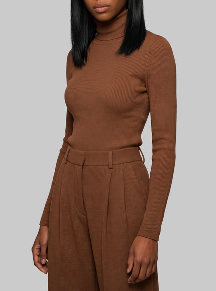 Max Mara Turtleneck In Wool Yarn