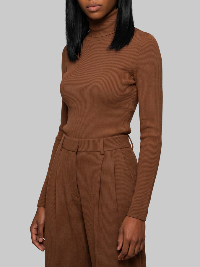 Max Mara Turtleneck In Wool Yarn