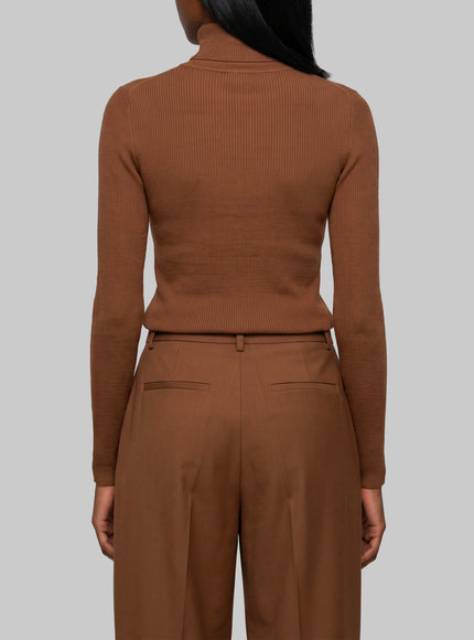 Max Mara Turtleneck In Wool Yarn